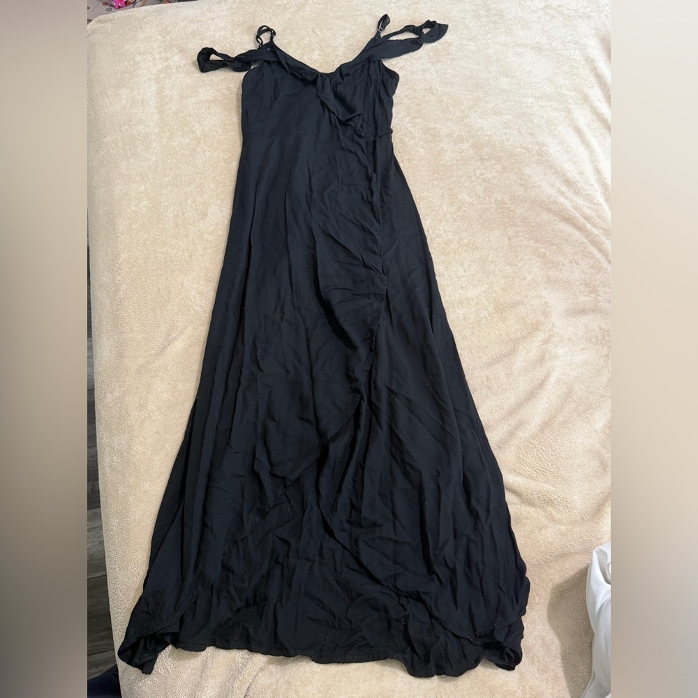 Hollister Black Maxi Dress